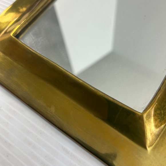 Design International Set of 2 Moroccan Mirrors Brass Copper Frames Two Sizes - Picture 6 of 7